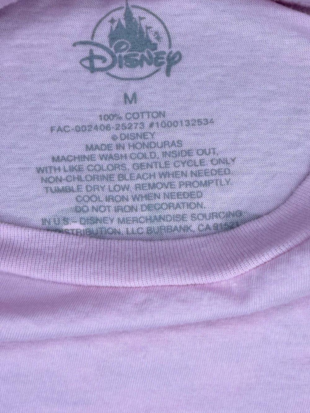 Disney Parks Pink FA-BOO-LOUS Tee Shirt Mickey/Minnie Ghost Graphic-Wmns Med - Picture 5 of 7